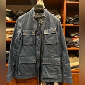 Belstaff waxed cotton jacket and vest combo